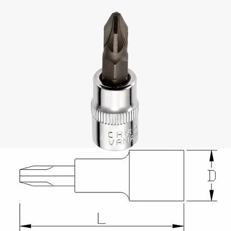 مقبس بت دكتور بوزيدريف مقاس 3/8 بوصة