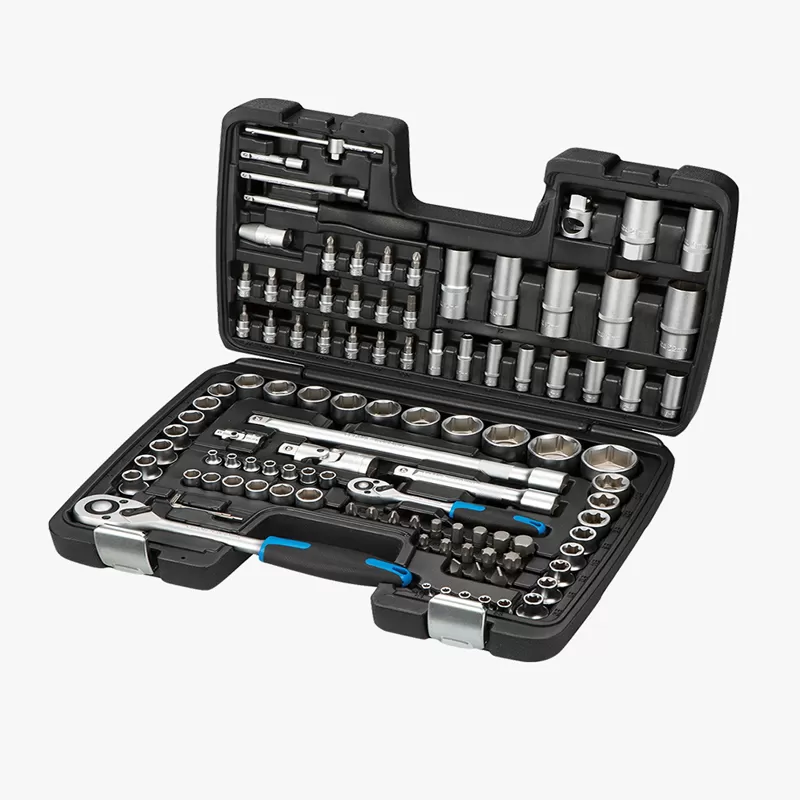 Juego de 108 llaves de tubo de 1/4