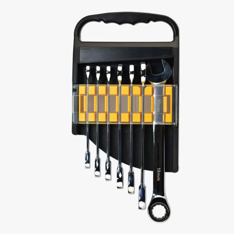 Juego de 7 llaves de carraca unidireccionales