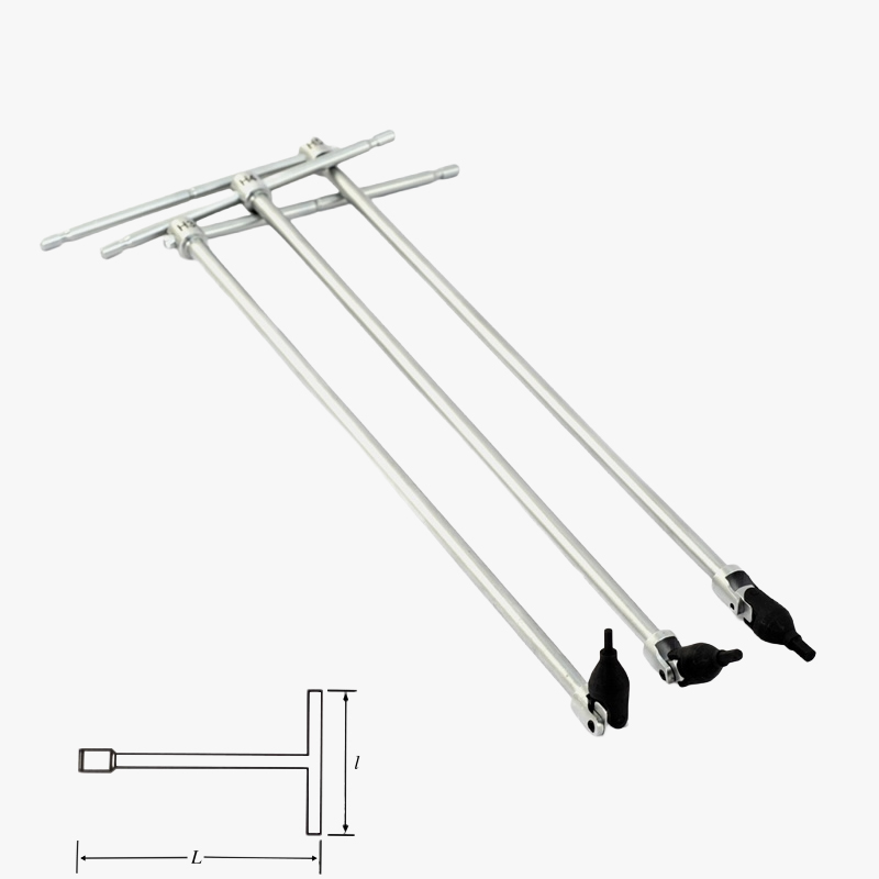 Sliding T Handle Swivel Head Bit Wrench
