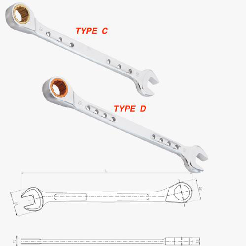 thumbnail image 2 of Uxcell 2-Pack C-Type Wrench Spanner For APU13 CNC Lathe Keyless Drill Chuck 2 of 12