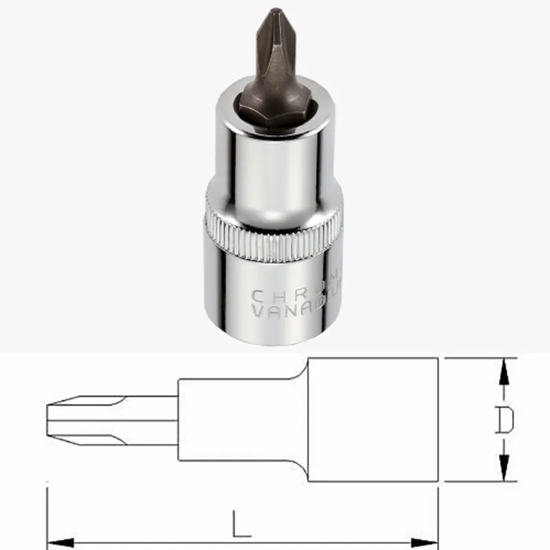 1/2" Dr. Phillips Bit Socket
