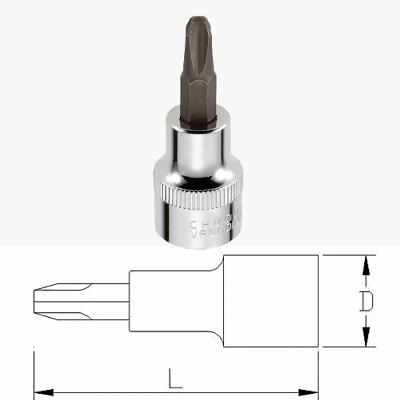 1/4'' Dr. Phillips Bit Socket