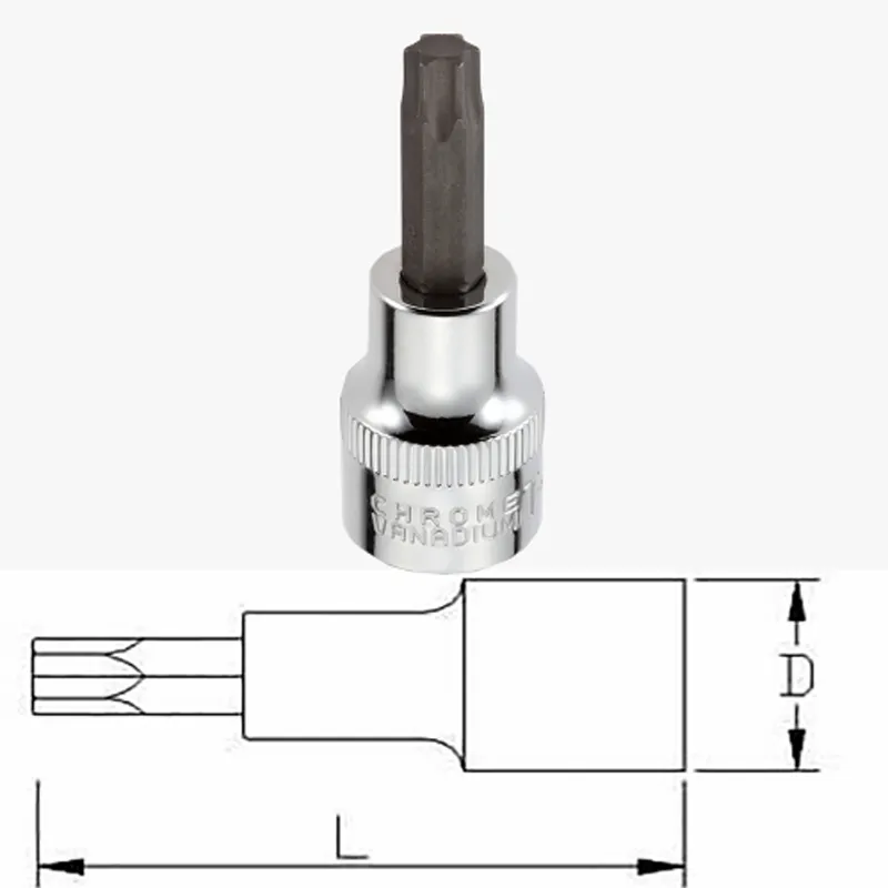 1/4'' Dr. Torx Bit Socket