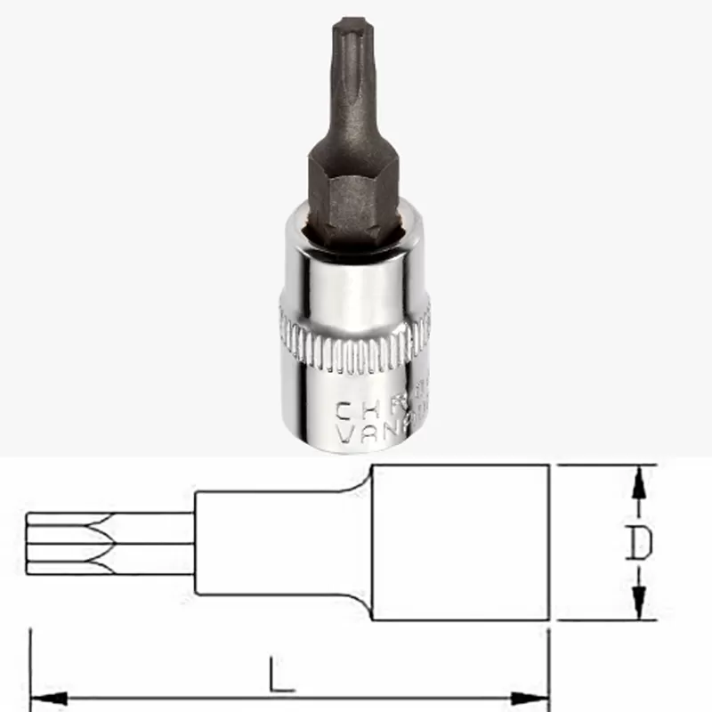 3/8" Dr. Torx Bit Socket