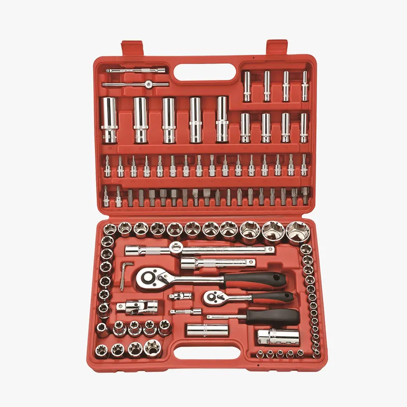 108pcs 1/4" & 1/2" Dr. Socket Wrench Set