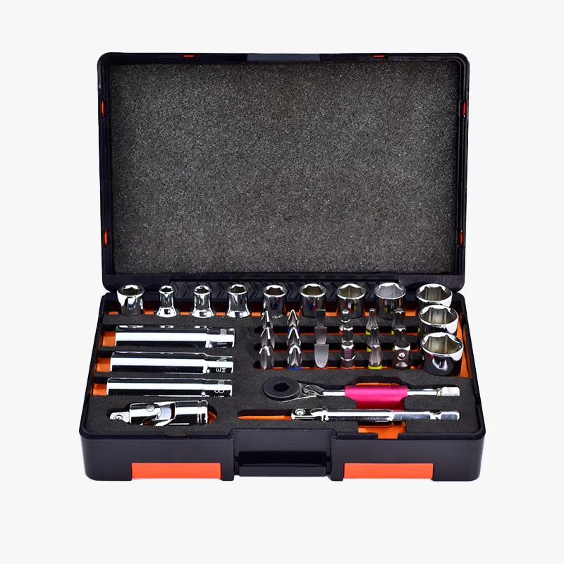 36pcs 1/4 Inch Dr. Socket Wrench Set