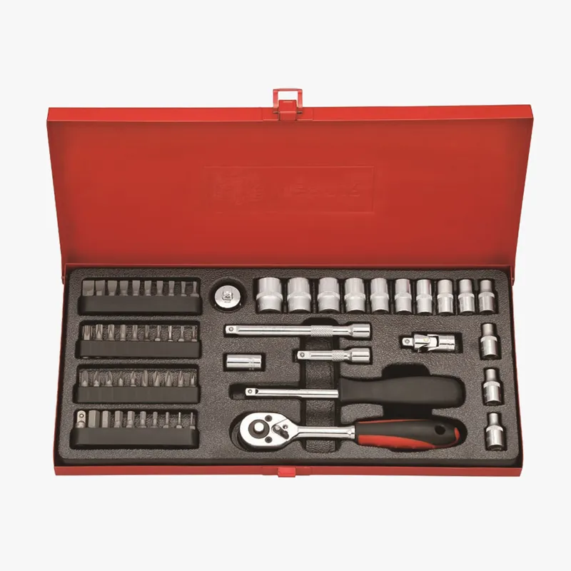 60pcs 1/4" Dr. Socket Wrench Set