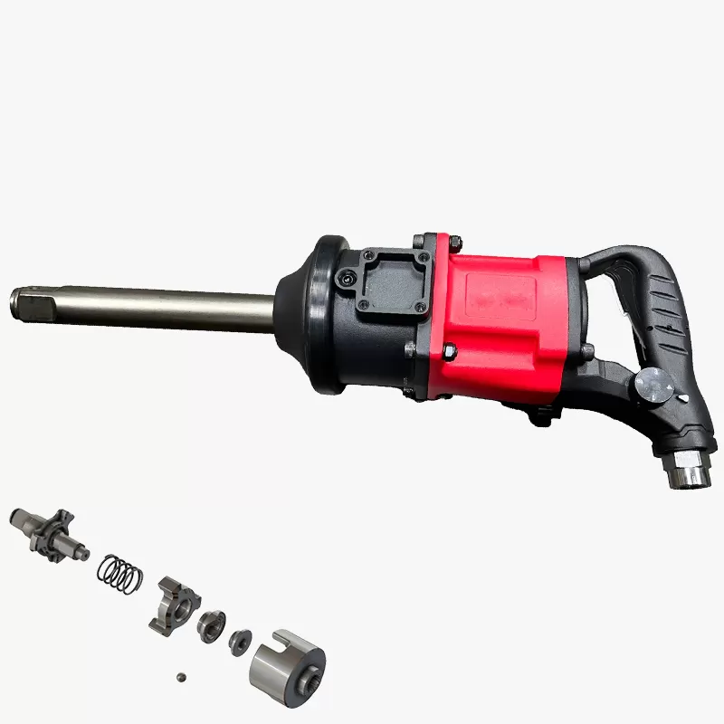 1'' Industry Triple Hammer Air Impact Wrench with 9’’ Extension